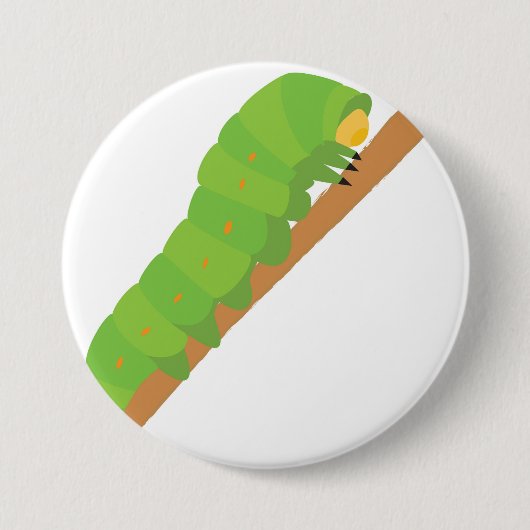 Badge Rond 7,6 Cm Caterpillar (Devant)