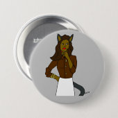 Badge Rond 7,6 Cm catgirl (Devant & derrière)
