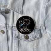 Badge Rond 7,6 Cm Catton magique (En situation)