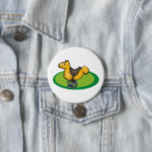Badge Rond 7,6 Cm Cavalier à ressort de cour de récréation (En situation)