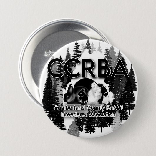 Badge Rond 7,6 Cm CCRBA Button (Devant & derrière)