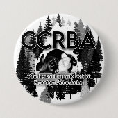Badge Rond 7,6 Cm CCRBA Button (Devant)