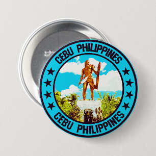 Badge Rond 7,6 Cm Cebu
