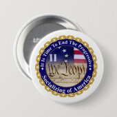 Badge Rond 7,6 Cm C'est bouton de temps (Devant & derrière)