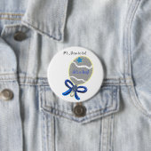 Badge Rond 7,6 Cm C'est un nouveau Baby shower Maman-to-be (En situation)
