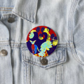 Badge Rond 7,6 Cm Chamalion (En situation)