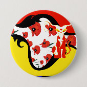 Badge Rond 7,6 Cm Chamalion (Devant)