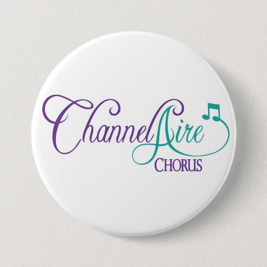 Badge Rond 7,6 Cm ChannelAire 3" bouton (Devant)