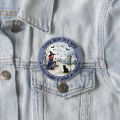 Badge Rond 7,6 Cm Chaque livre est un sort (En situation)