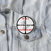 Badge Rond 7,6 Cm Chasse au trésor (En situation)