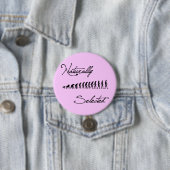 Badge Rond 7,6 Cm Chemise naturellement choisie d'évolution (En situation)
