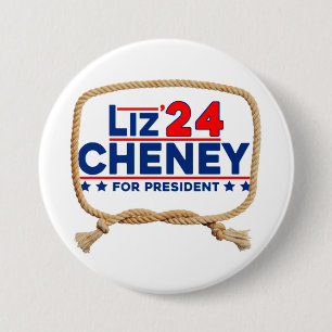Badge Rond 7,6 Cm Cheney '24