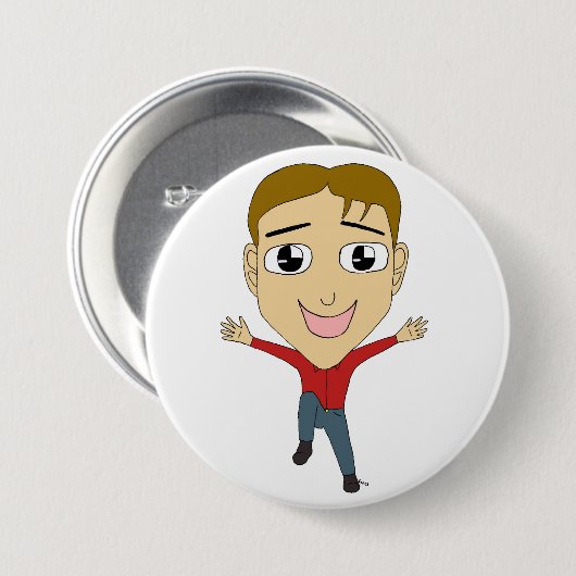 Badge Rond 7,6 Cm chibi (Devant & derrière)