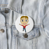 Badge Rond 7,6 Cm chibi (En situation)