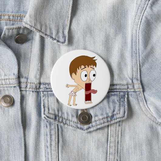 Badge Rond 7,6 Cm chibi (En situation)