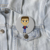 Badge Rond 7,6 Cm chibi (En situation)