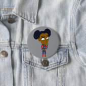Badge Rond 7,6 Cm chibi (En situation)