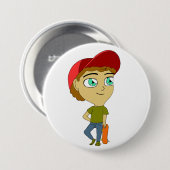 Badge Rond 7,6 Cm chibi (Devant & derrière)