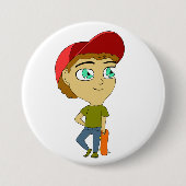 Badge Rond 7,6 Cm chibi (Devant)
