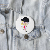 Badge Rond 7,6 Cm chibi (En situation)