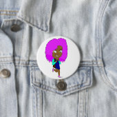 Badge Rond 7,6 Cm chibi (En situation)