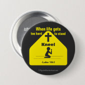 Badge Rond 7,6 Cm Citations bibliques (Devant & derrière)