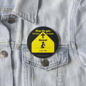 Badge Rond 7,6 Cm Citations bibliques (En situation)