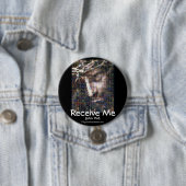 Badge Rond 7,6 Cm Citations chrétiennes (En situation)