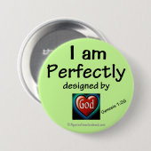 Badge Rond 7,6 Cm Citations religieuses (Devant & derrière)