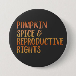 Badge Rond 7,6 Cm Citrouille Spice Droits de reproduction Droits des