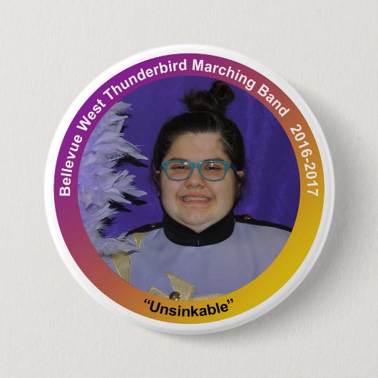 Badge Rond 7,6 Cm Clarinet_SatoriG_2016-2017 (Devant)