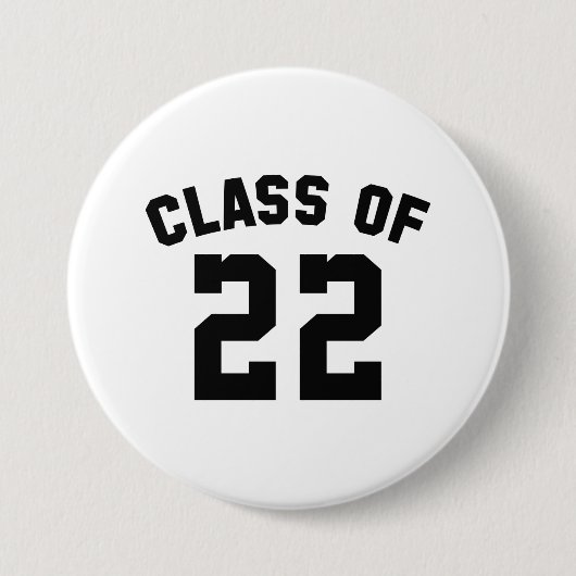 Badge Rond 7,6 Cm Classe De 22 (Devant)