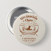 Badge Rond 7,6 Cm Classe De Divinisation - Débrouiller L'Avenir (Devant & derrière)