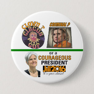 Badge Rond 7,6 Cm Clown ? ou criminel ?