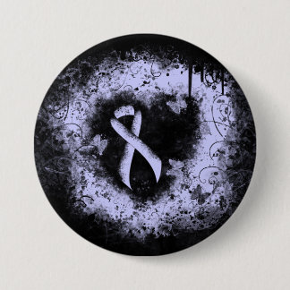 Badge Rond 7,6 Cm Coeur de pontage du ruban périphérique