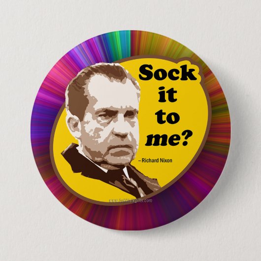 Badge Rond 7,6 Cm Cognez-le à moi… (Devant)