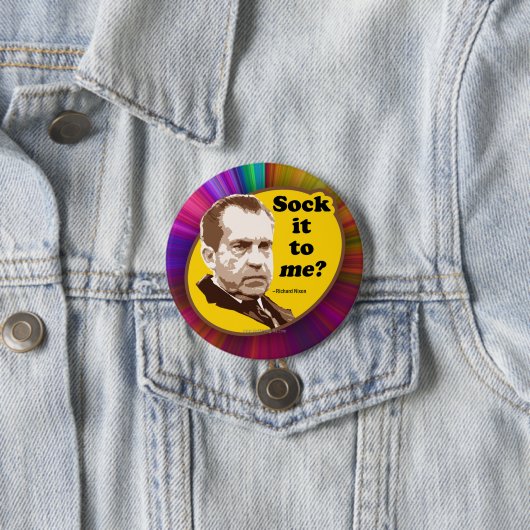 Badge Rond 7,6 Cm Cognez-le à moi… (En situation)
