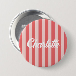 Badge Rond 7,6 Cm Coloré Style Clair Couleur Minimaliste