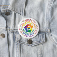 Colorful Social Justice Flower Word
