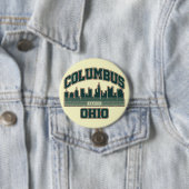 Badge Rond 7,6 Cm Columbus.Ohio (En situation)