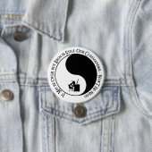 Badge Rond 7,6 Cm Commandant Leigh (En situation)
