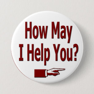 Badge Rond 7,6 Cm Comment peux j'aidez-vous à se boutonner