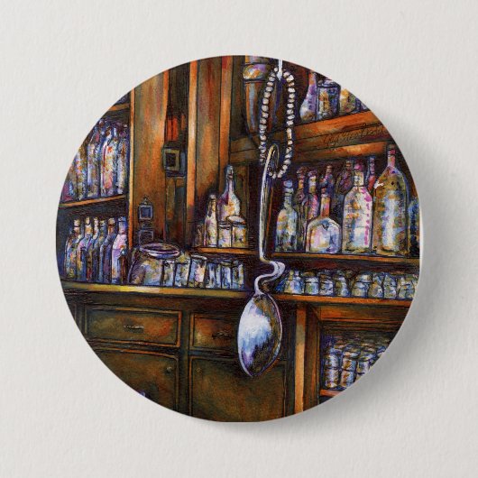 Badge Rond 7,6 Cm Compris implicitement (Devant)
