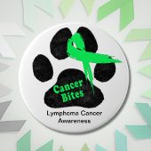 Badge Rond 7,6 Cm Conception de ruban de sensibilisation au lymphome
