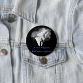 Badge Rond 7,6 Cm Conceptions de F-22 Raptor (En situation)