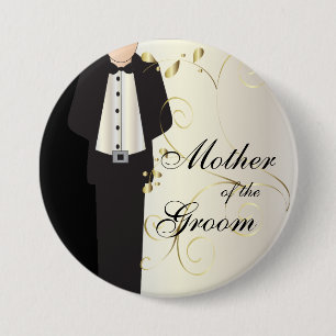 Badge Rond 7,6 Cm Conceptions de noce