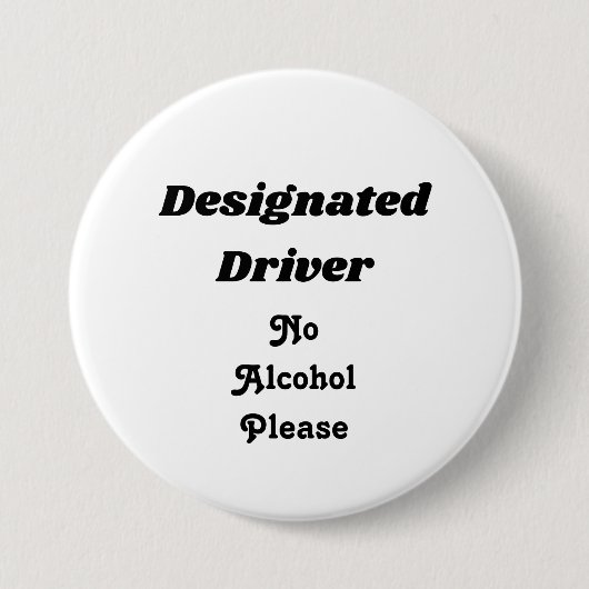 Badge Rond 7,6 Cm Conducteur indiqué 3" bouton (Devant)