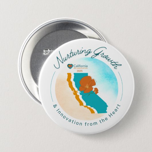 Badge Rond 7,6 Cm Conférence annuelle 2025 CWA 3" Pin (Devant & derrière)