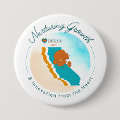 Badge Rond 7,6 Cm Conférence annuelle 2025 CWA 3" Pin (Devant)