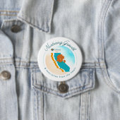 Badge Rond 7,6 Cm Conférence annuelle 2025 CWA 3" Pin (En situation)